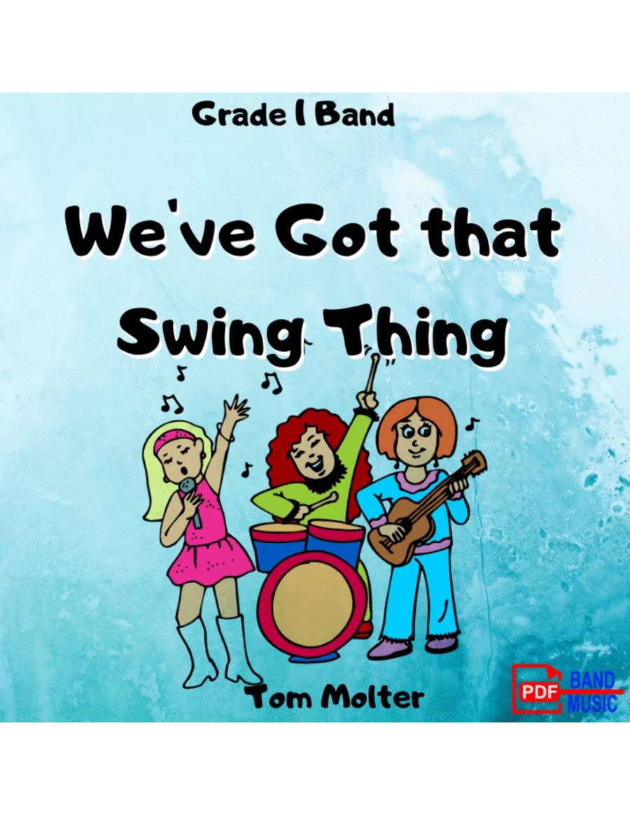 We've Got that Swing Thing Concert Band scores gallery preview page 1