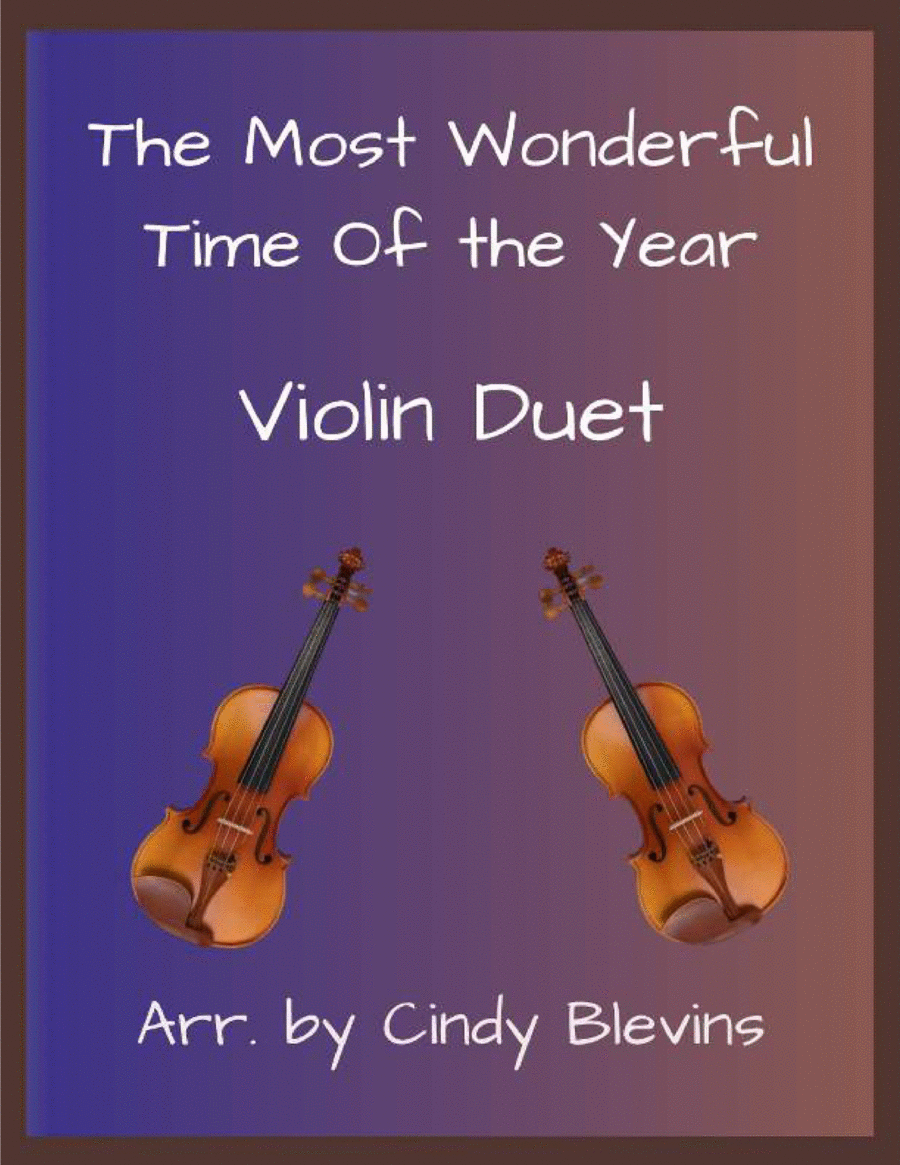 The Most Wonderful Time Of The Year The Most Wonderful Time Of The Year String Duet scores gallery preview page 1