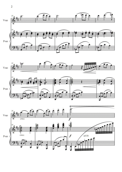 Magic Christmas for Violin and Piano