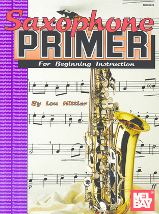Book cover for Saxophone Primer