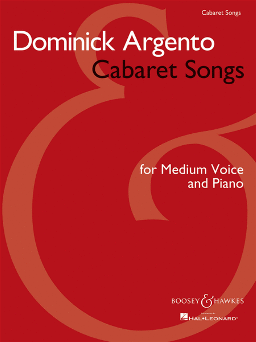 Cabaret Songs Medium Voice scores gallery preview page 1