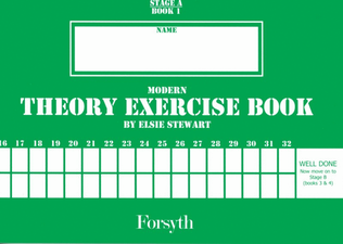 Book cover for Modern Theory Exercises Book 1 - Elsie Stewart