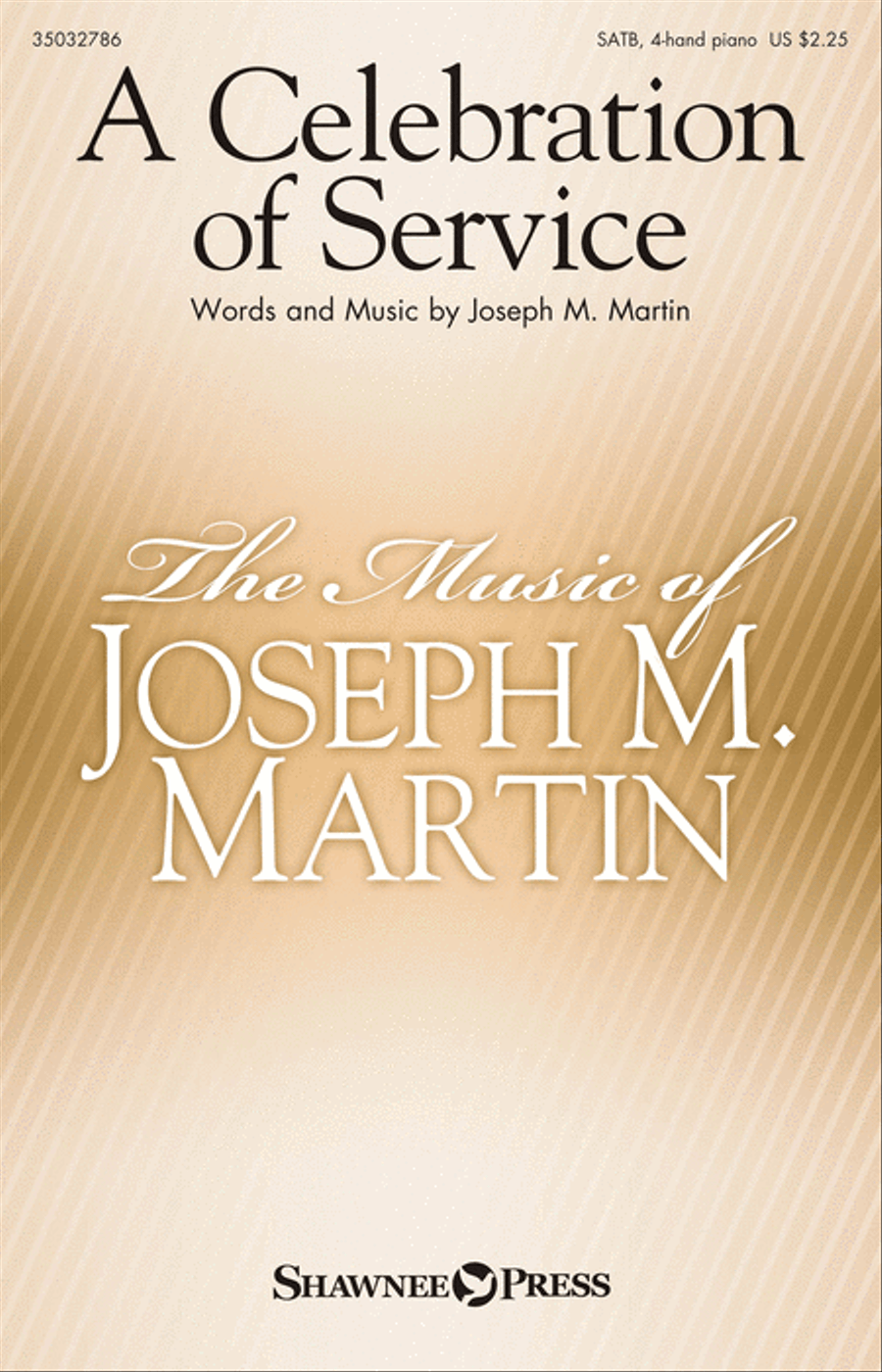 A Celebration of Service 4-Part scores gallery preview page 1