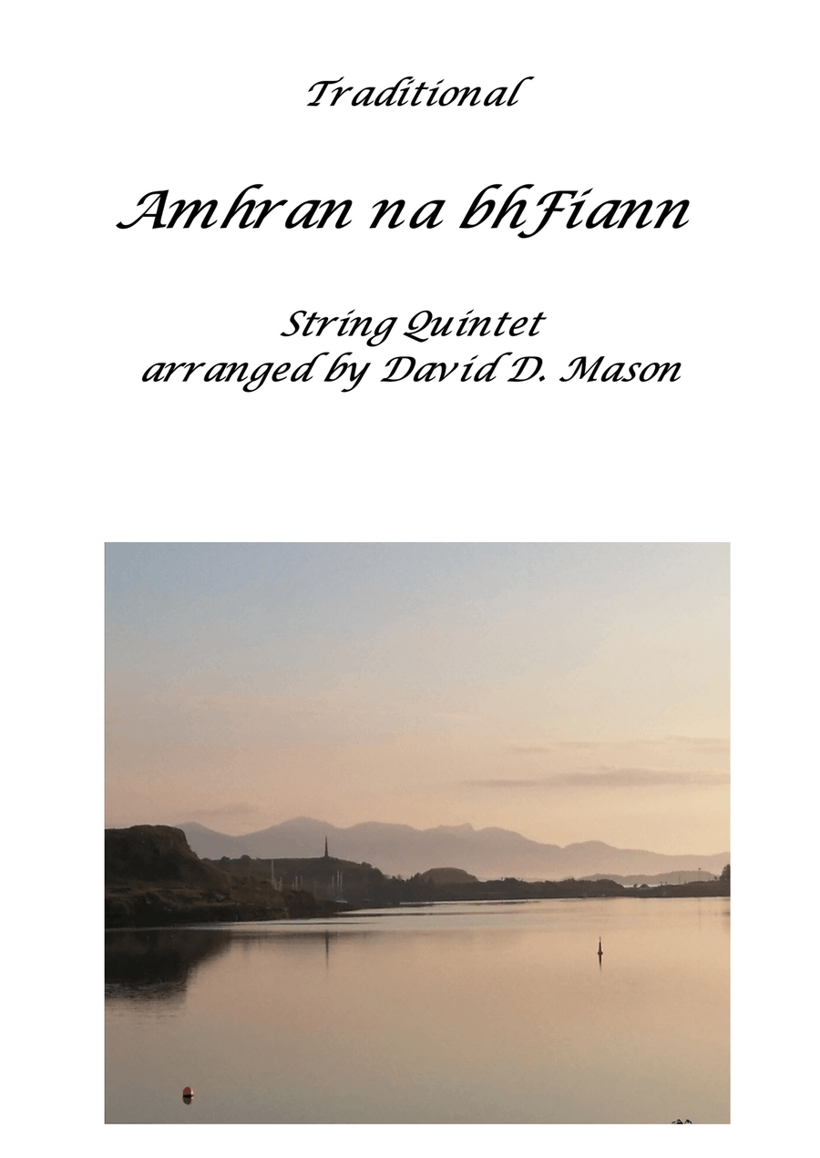 Amhràn na bhFiann String Quintet scores gallery preview page 1