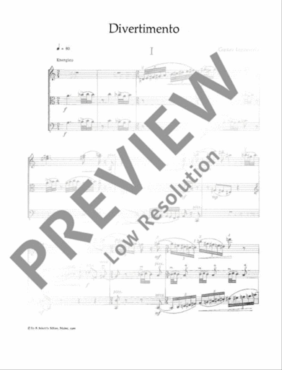 Divertimento Divertimento String Trio scores gallery preview page 3