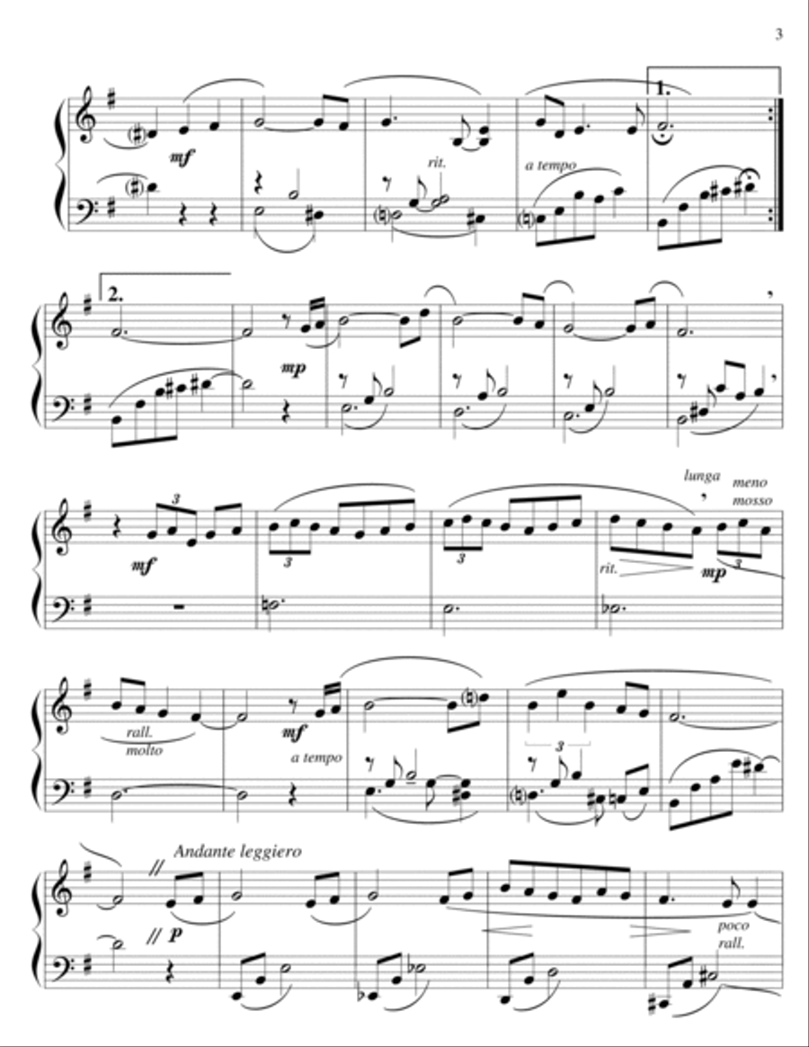 Impressions - piano solos book Piano Solo scores gallery preview page 4