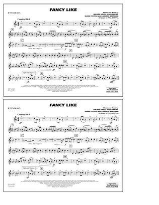 Fancy Like (arr. Paul Murtha) - Bb Tenor Sax