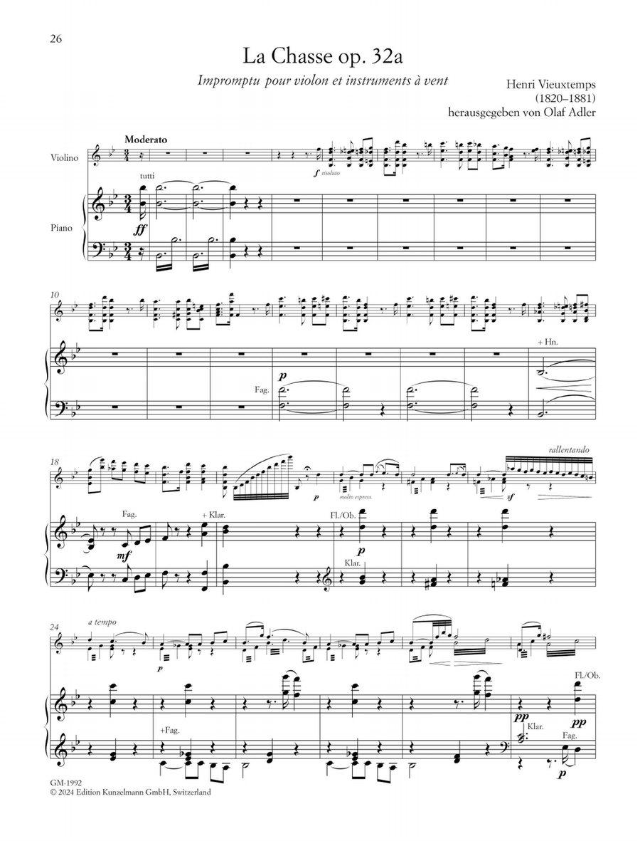 Works for violin and winds Violin scores gallery preview page 7