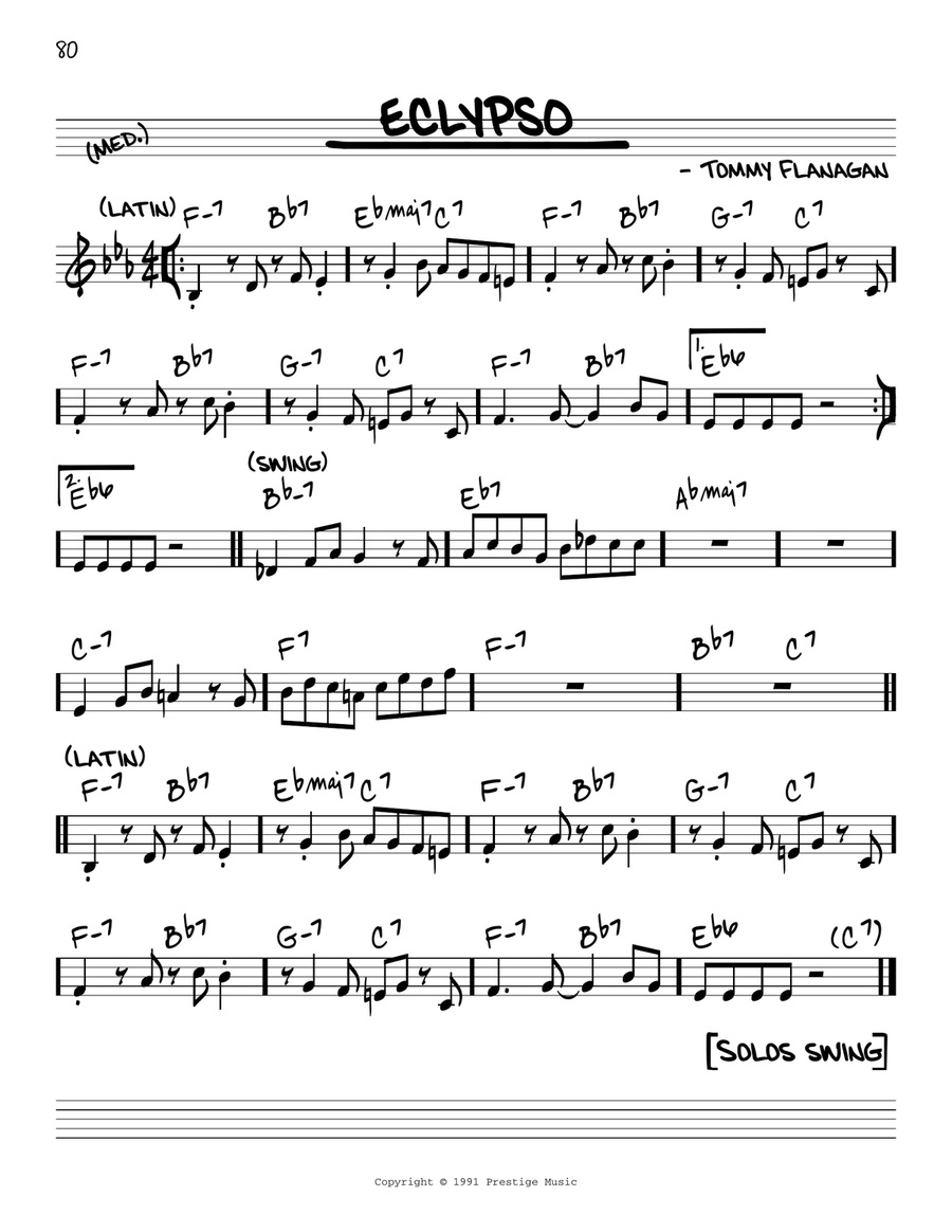 Eclypso Eclypso Piano scores gallery preview page 1