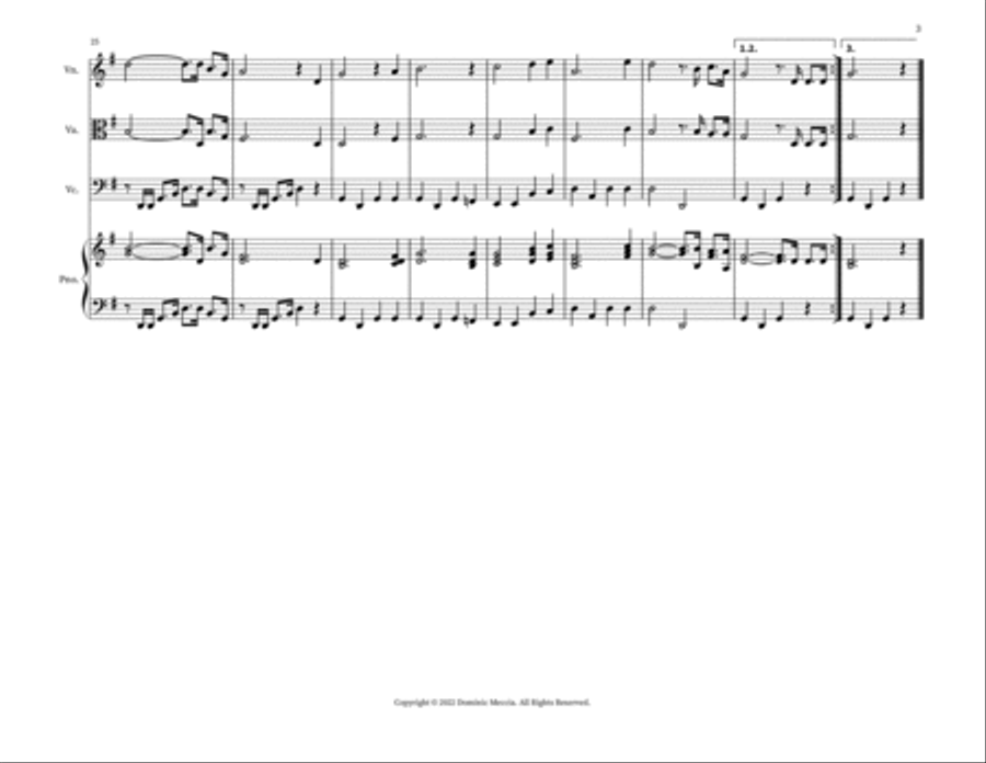 La Marseillaise Small Ensemble scores gallery preview page 3