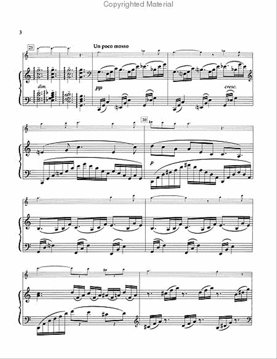 Clair de Lune and Reverie for Late Beginner to Early Intermediate Piano* with Performance CD Piano Solo scores gallery preview page 3