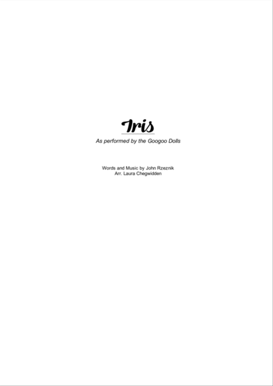 Iris String Quartet scores gallery preview page 1