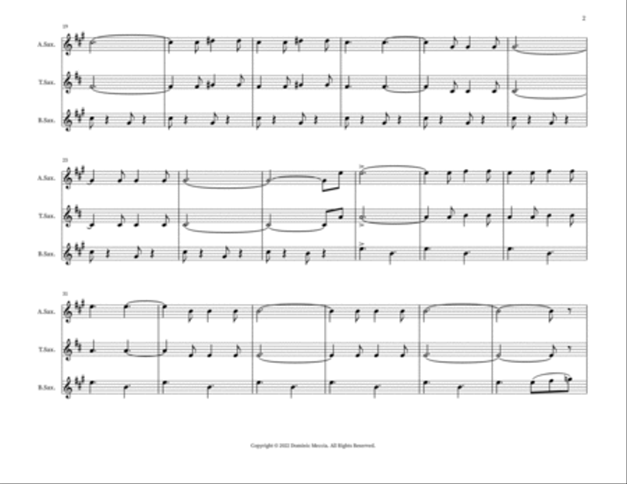 Funiculi Funicula Small Ensemble scores gallery preview page 2