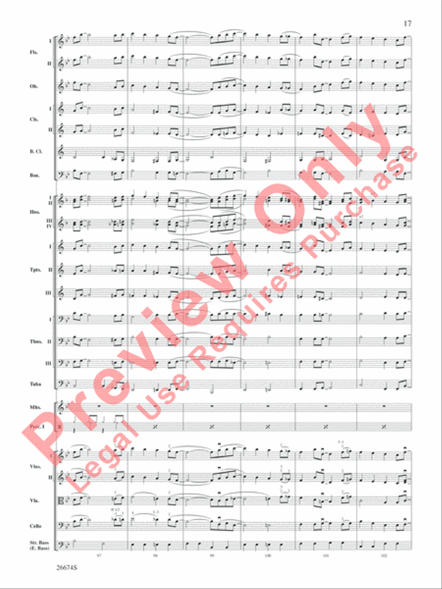 There's Christmas in the Air Full Orchestra scores gallery preview page 18