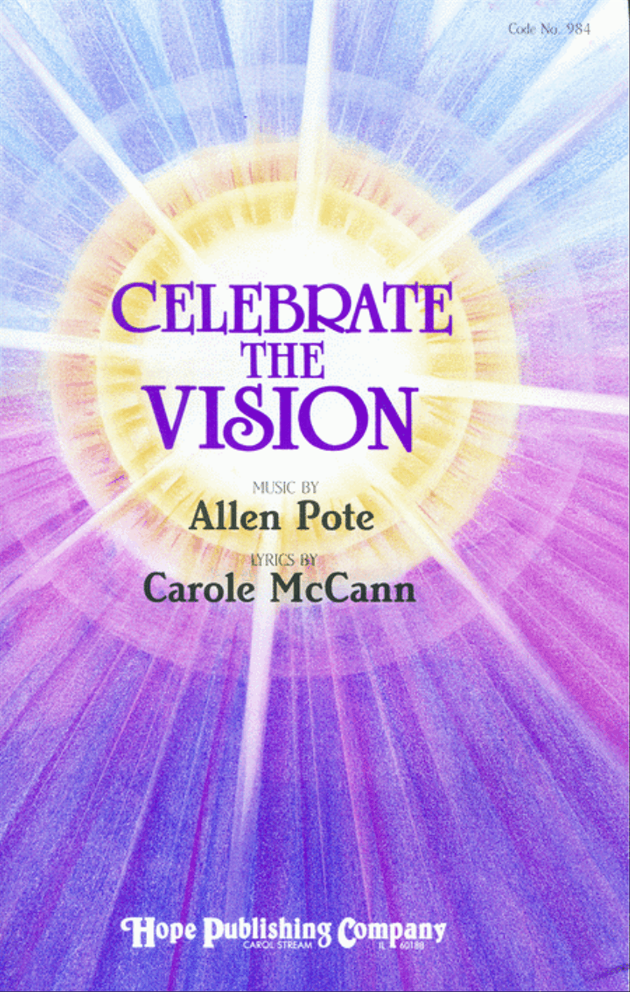 Celebrate the Vision Celebrate the Vision Unison Choir scores gallery preview page 1