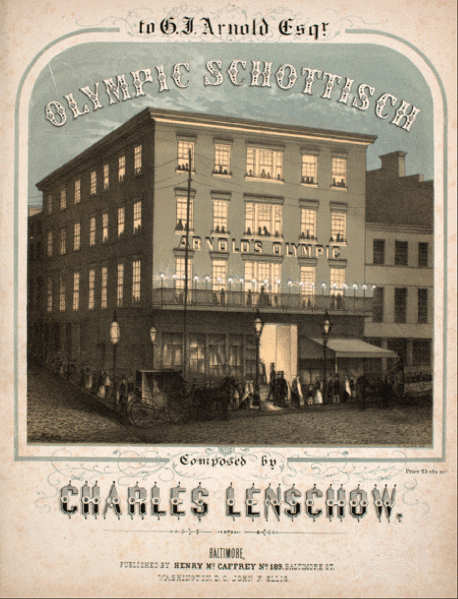 Olympic Schottisch Piano Solo scores gallery preview page 1