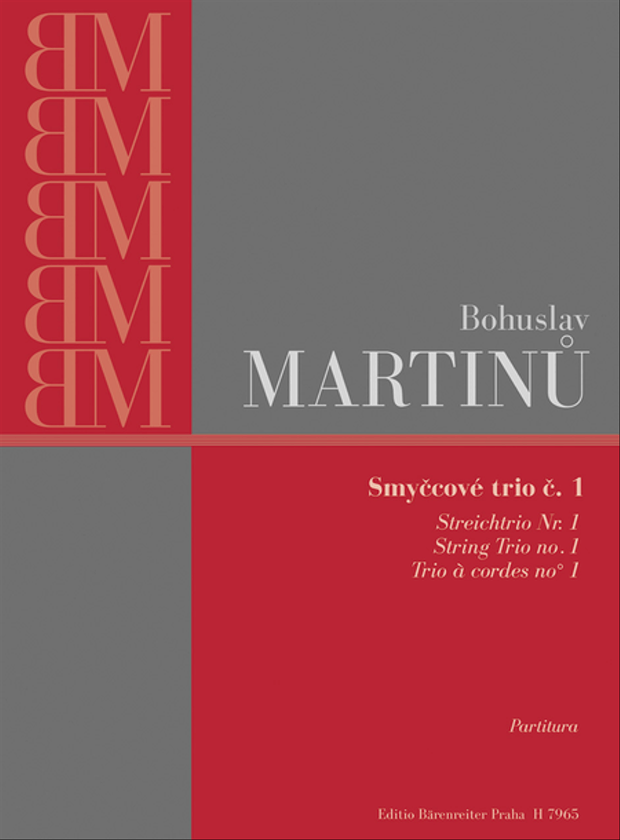 String Trio No. 1 String Trio scores gallery preview page 1