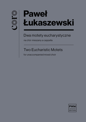 Book cover for Two Eucharistic Motets