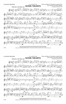 Some Nights: Flute
