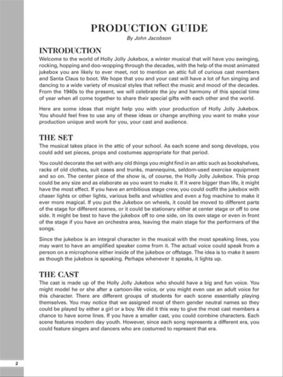 Holly Jolly Jukebox Holly Jolly Jukebox Choir scores gallery preview page 2
