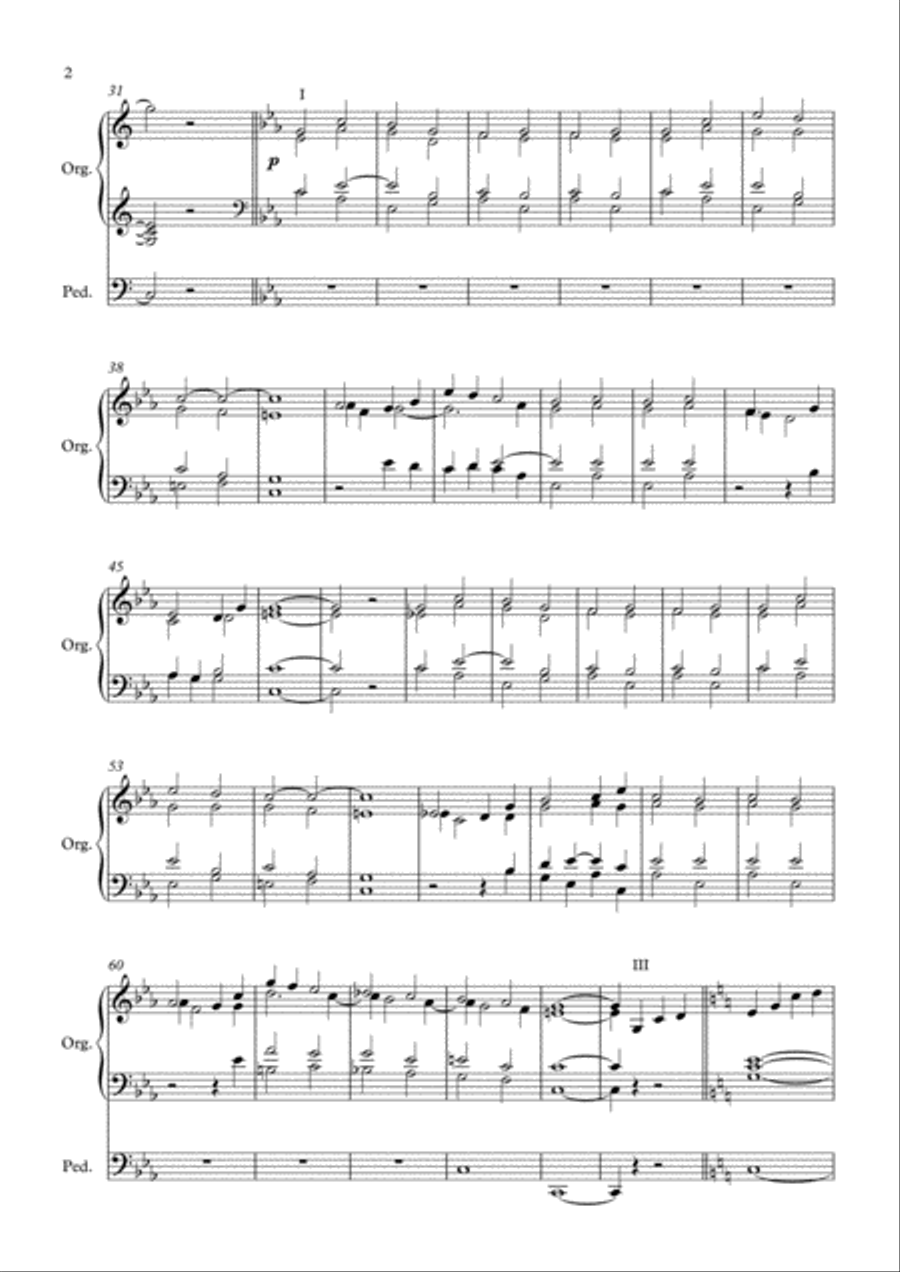 Jesus has risen Organ Solo scores gallery preview page 2