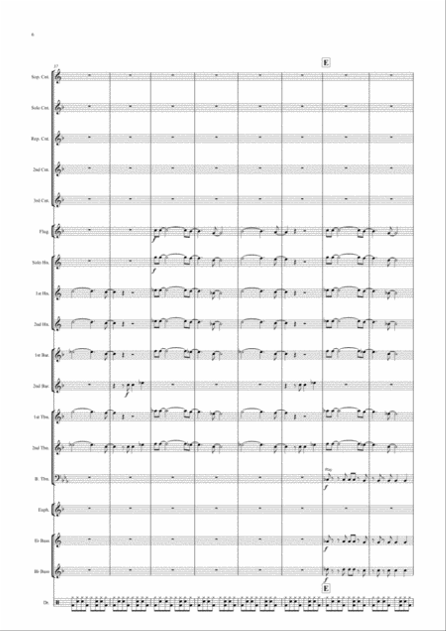 Happy Brass Ensemble scores gallery preview page 6
