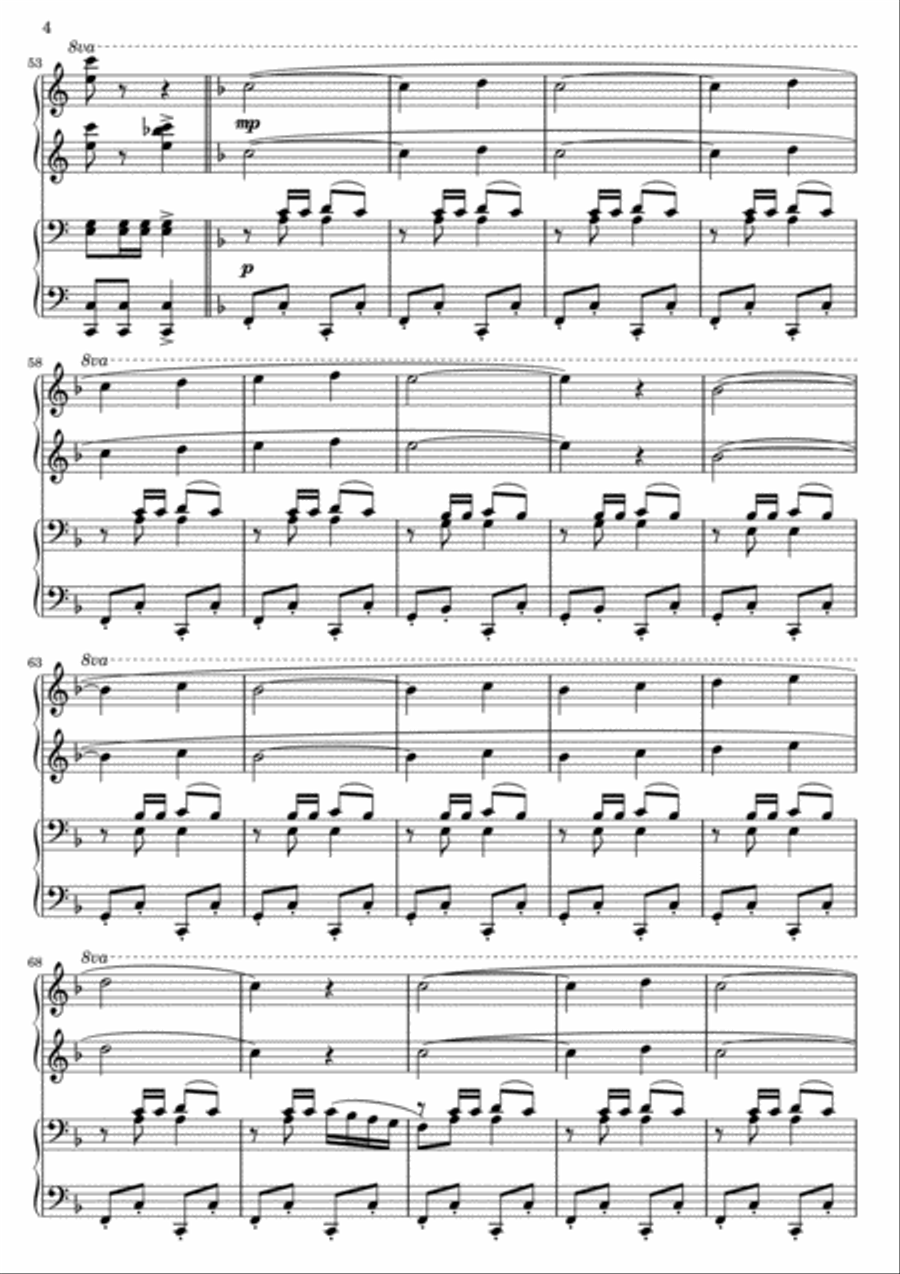 Piano Duet in C Piano Method scores gallery preview page 4