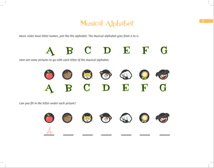 Learning to Play Piano for the Very Young Piano Method scores gallery preview page 6