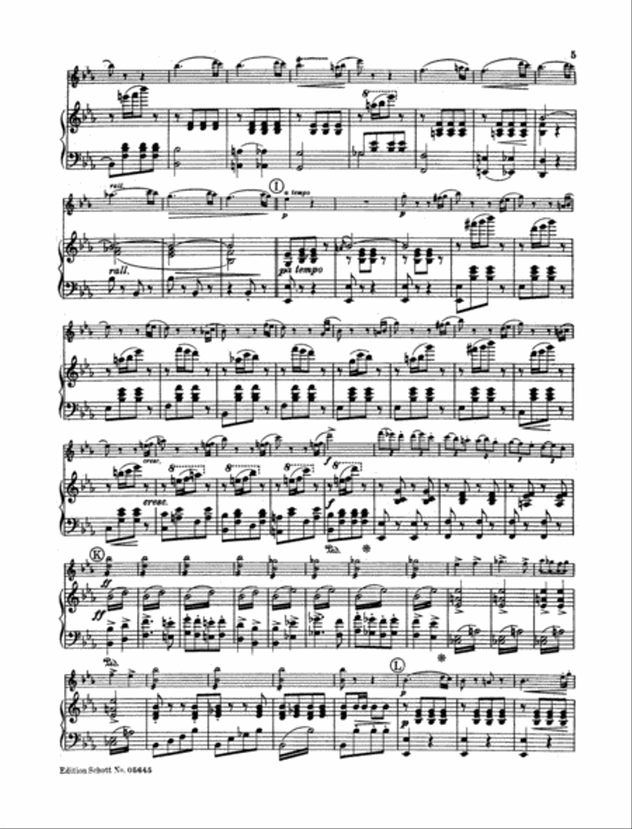 Comedy Overture, Op. 73 Violin Solo scores gallery preview page 4