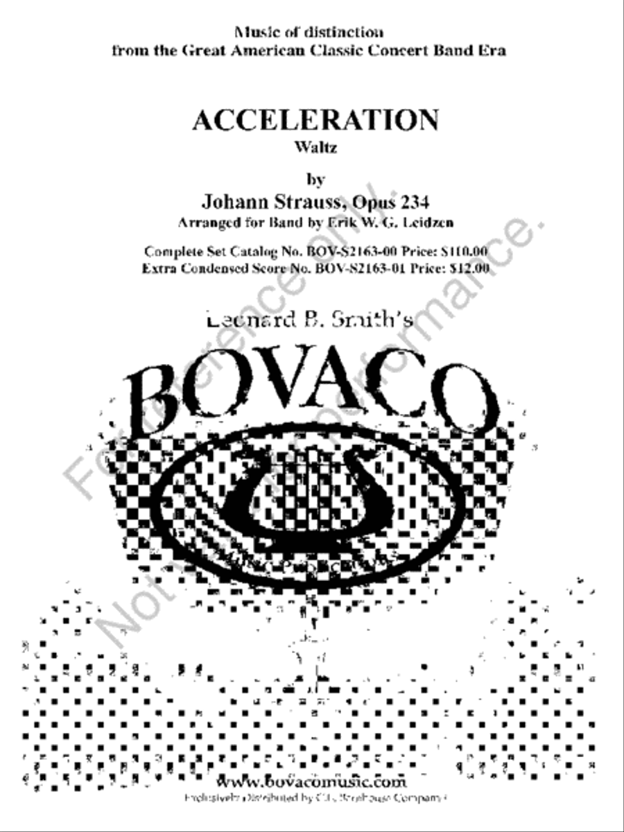 Acceleration Acceleration Concert Band scores gallery preview page 2