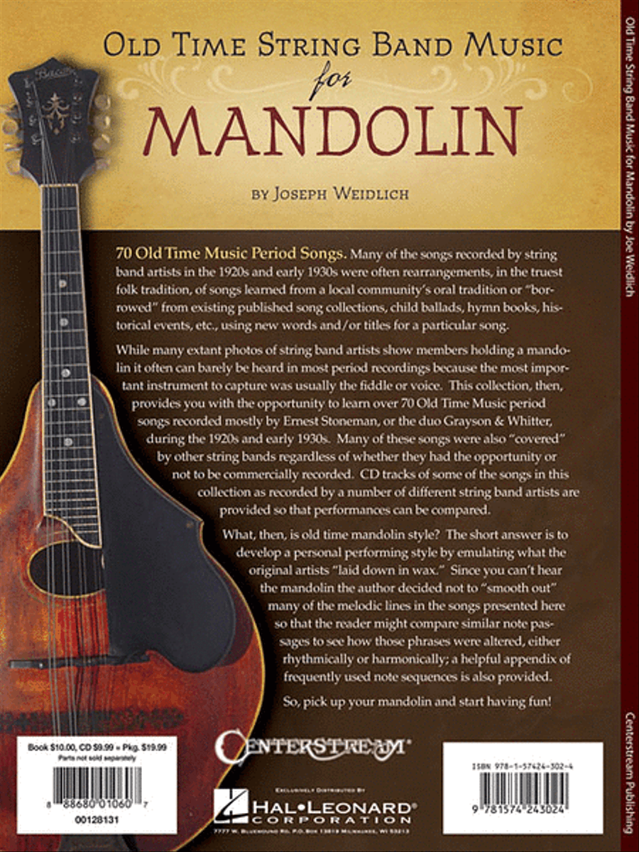 Old Time String Band Music for Mandolin Mandolin scores gallery preview page 2