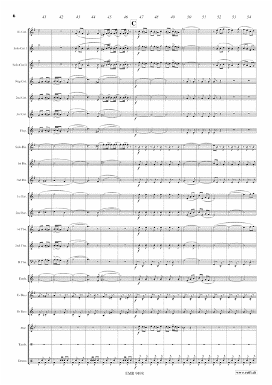 Otto e Mezzo Brass Band scores gallery preview page 7