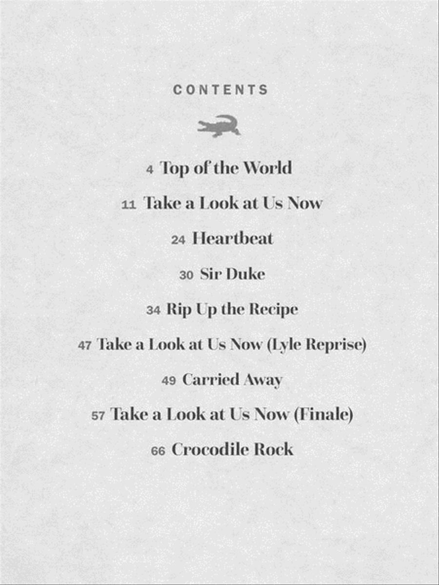 Lyle, Lyle, Crocodile Lyle, Lyle, Crocodile Piano, Vocal, Guitar scores gallery preview page 3