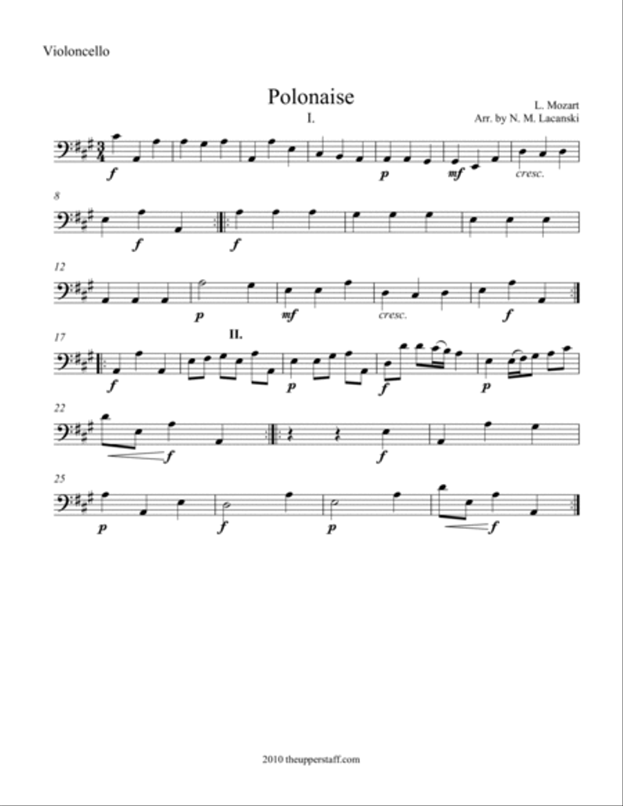Polonaise String Orchestra scores gallery preview page 2