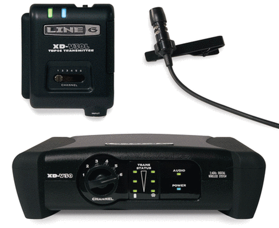 XD-V30L Digital Wireless Beltpack System with Lavalier Microphone