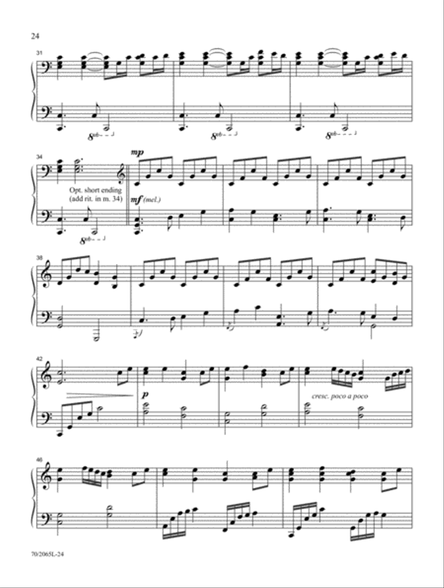 Lord of All Creation Piano Solo scores gallery preview page 12