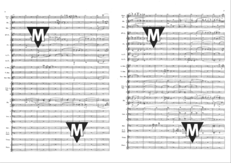 The Mill on the Cliff The Mill on the Cliff Concert Band scores gallery preview page 14