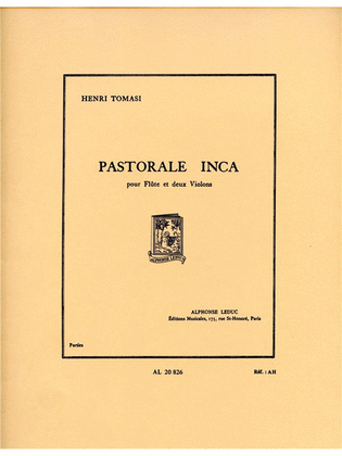 Pastorale Inca (trio - Mixed)