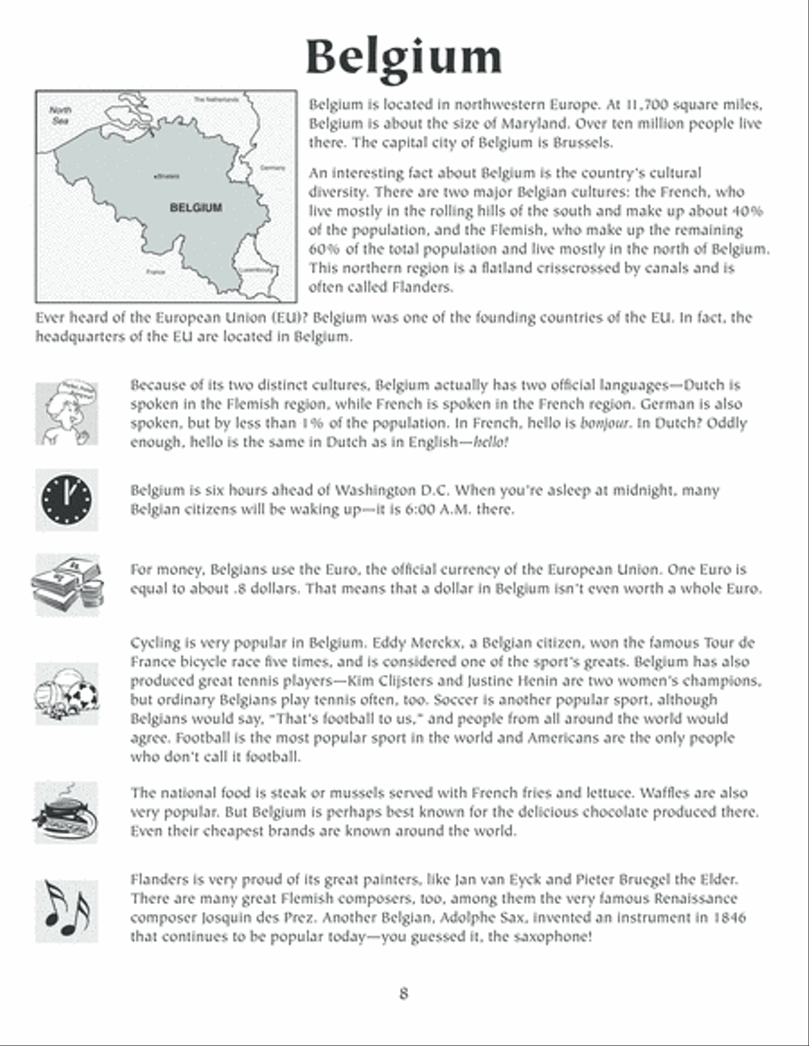 Sing and Dance Around the World, Book 2 Unison Choir scores gallery preview page 9