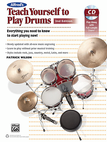 Alfred's Teach Yourself to Play Drums image number null
