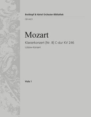 Piano Concerto [No. 8] in C major K. 246