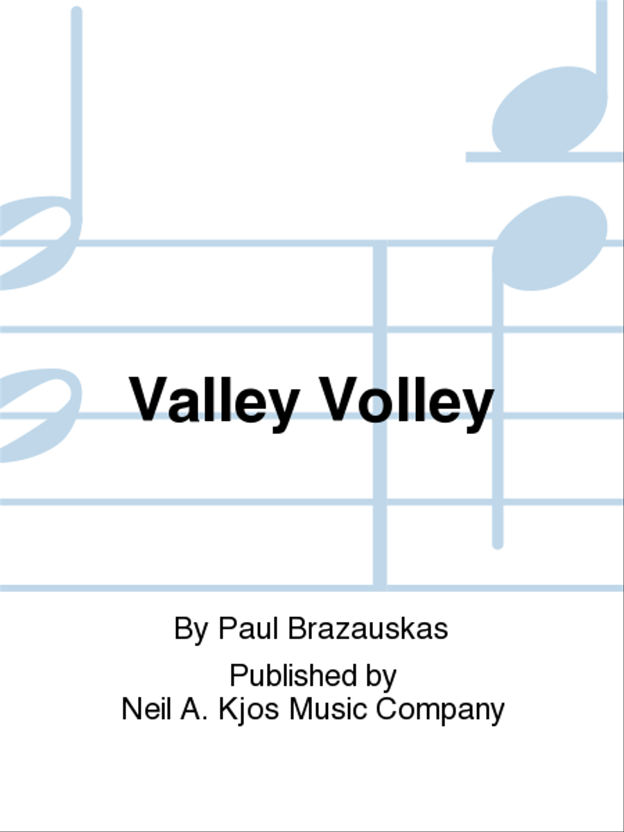 Valley Volley Valley Volley Percussion scores gallery preview page 1