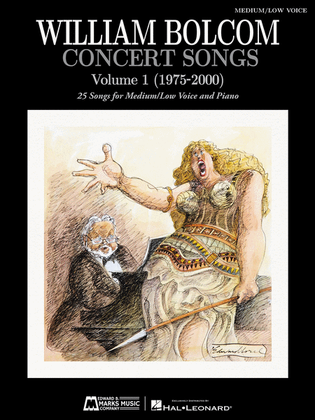 Book cover for Concert Songs - Volume 1 (1975-2000)