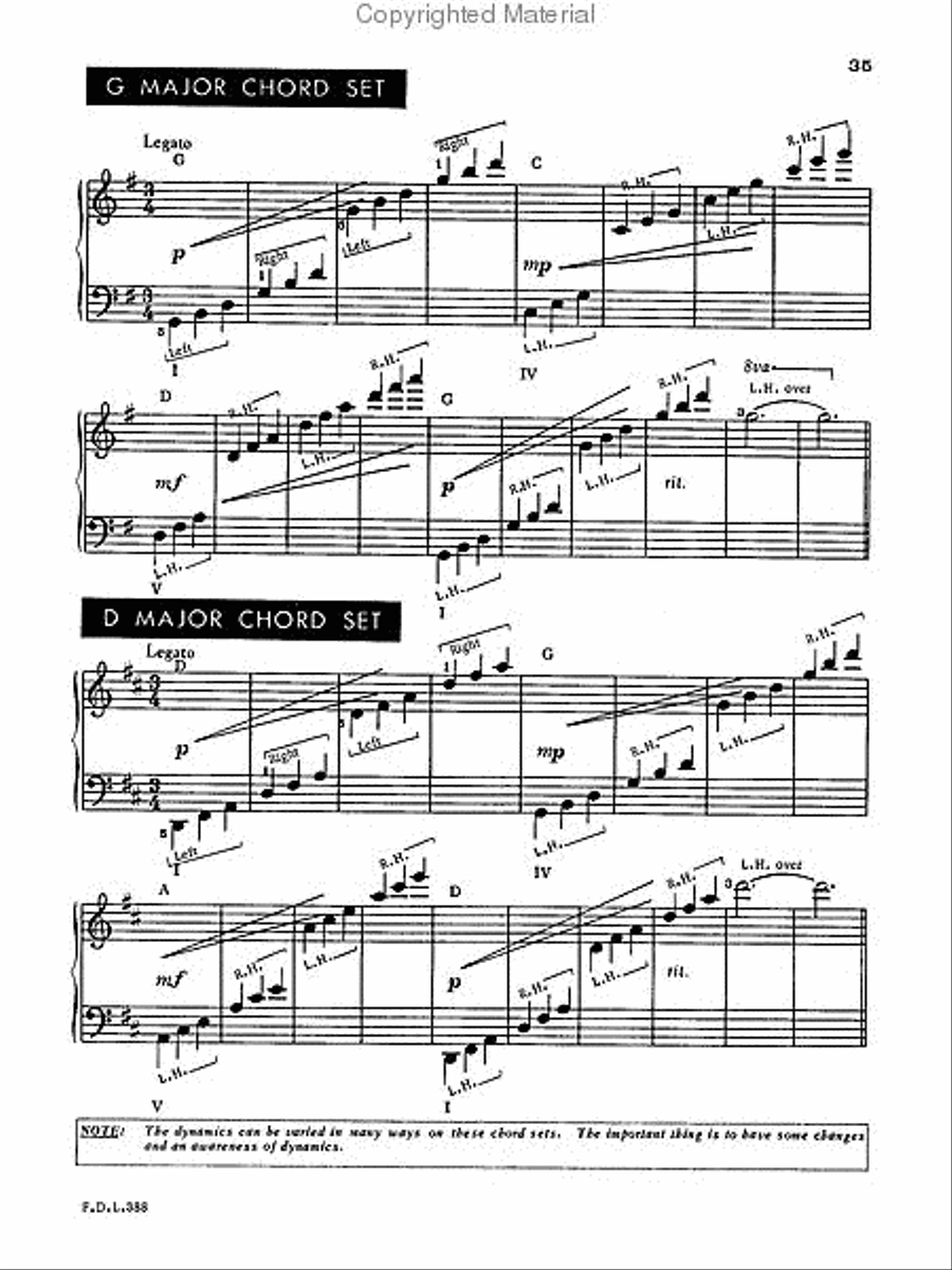 Chords And Keys Level One For Individual Or Group Instruction