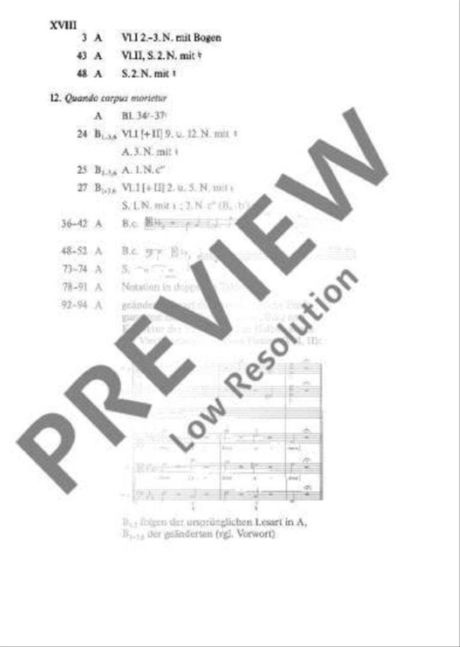 Stabat Mater Basso Continuo scores gallery preview page 19