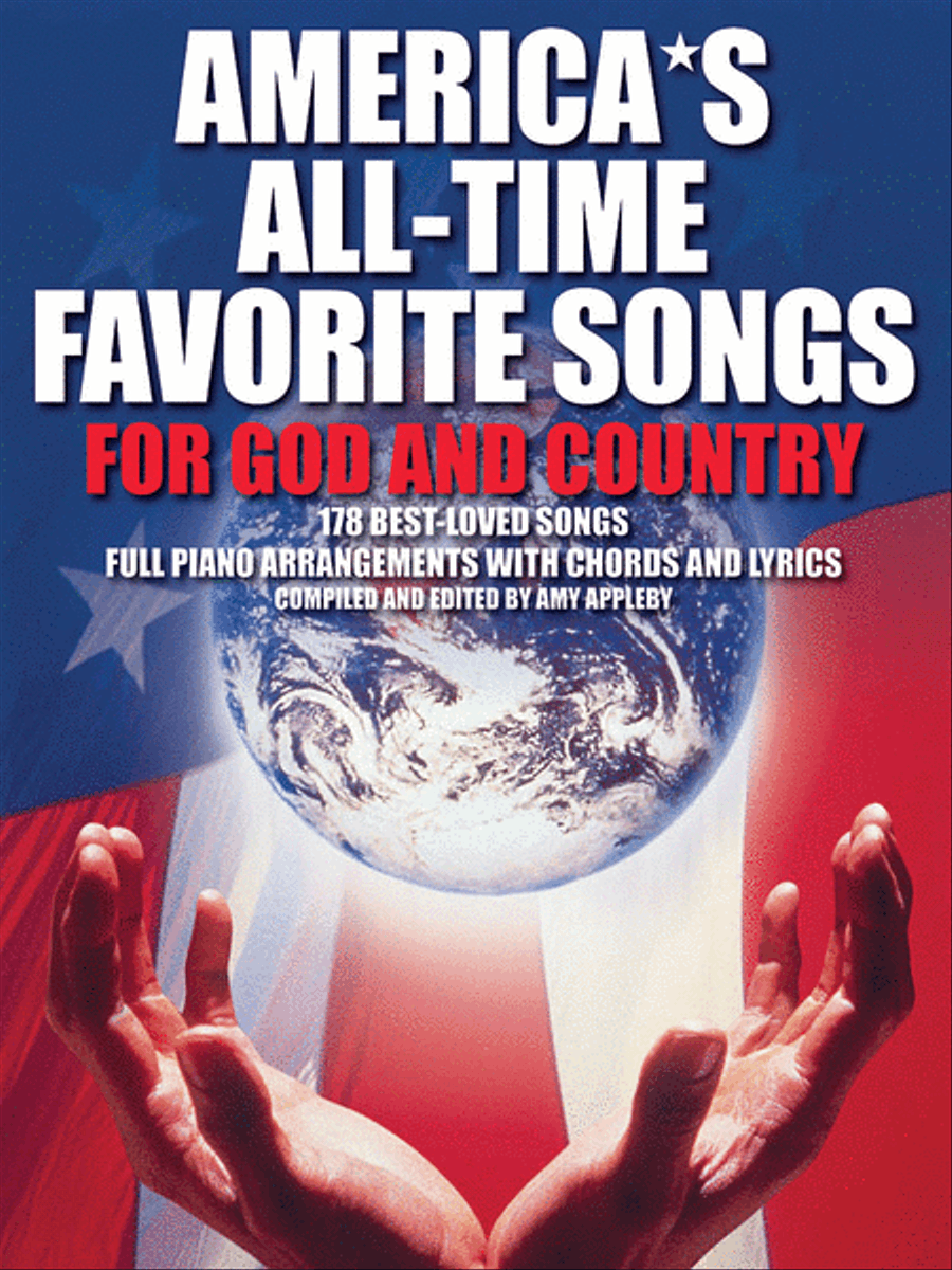 America's All-Time Favorite Songs for God and Country Piano, Vocal, Guitar scores gallery preview page 1