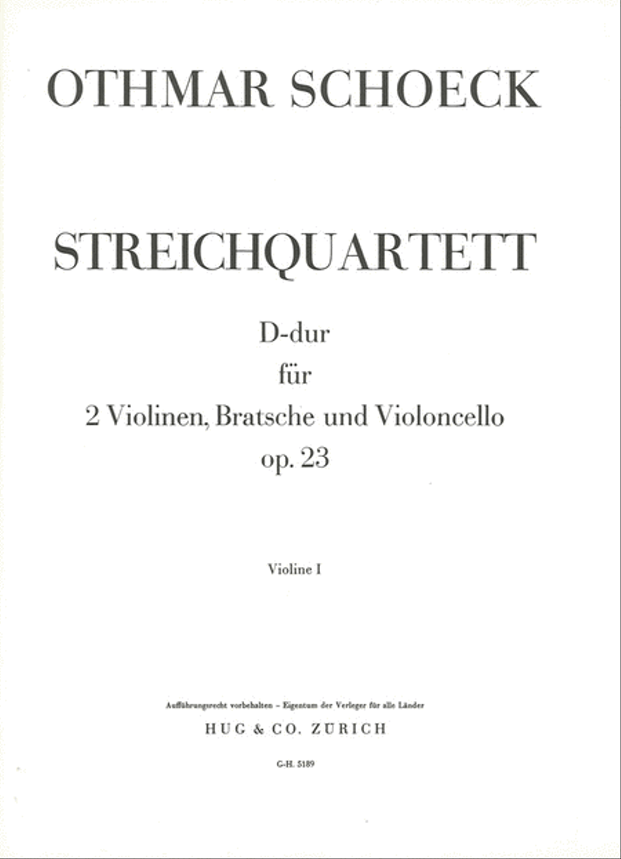 Quartett op 23 Cello scores gallery preview page 1