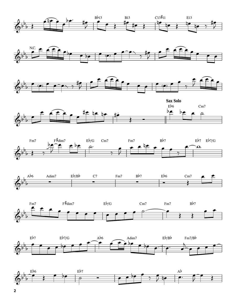 Stuffy Stuffy Tenor Saxophone scores gallery preview page 2