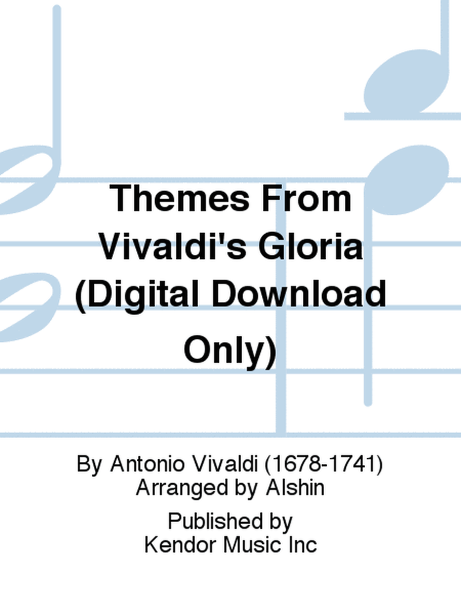 Themes From Vivaldi's Gloria (Digital Download Only)