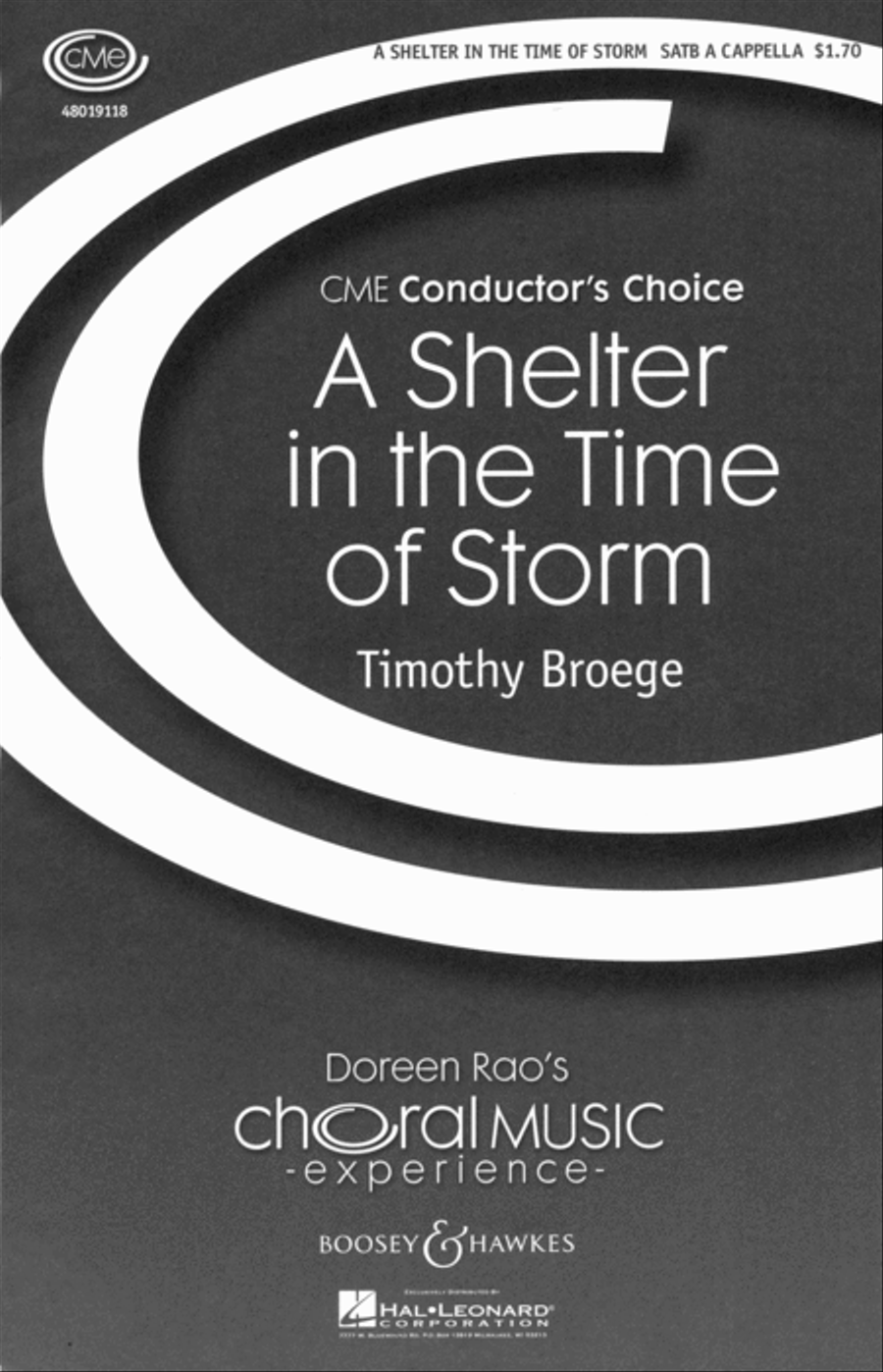 A Shelter in the Time of Storm 4-Part scores gallery preview page 1